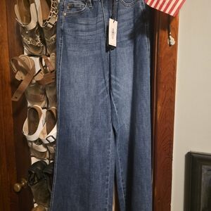 Judy Blue Wide Leg Retro Women's Jeans